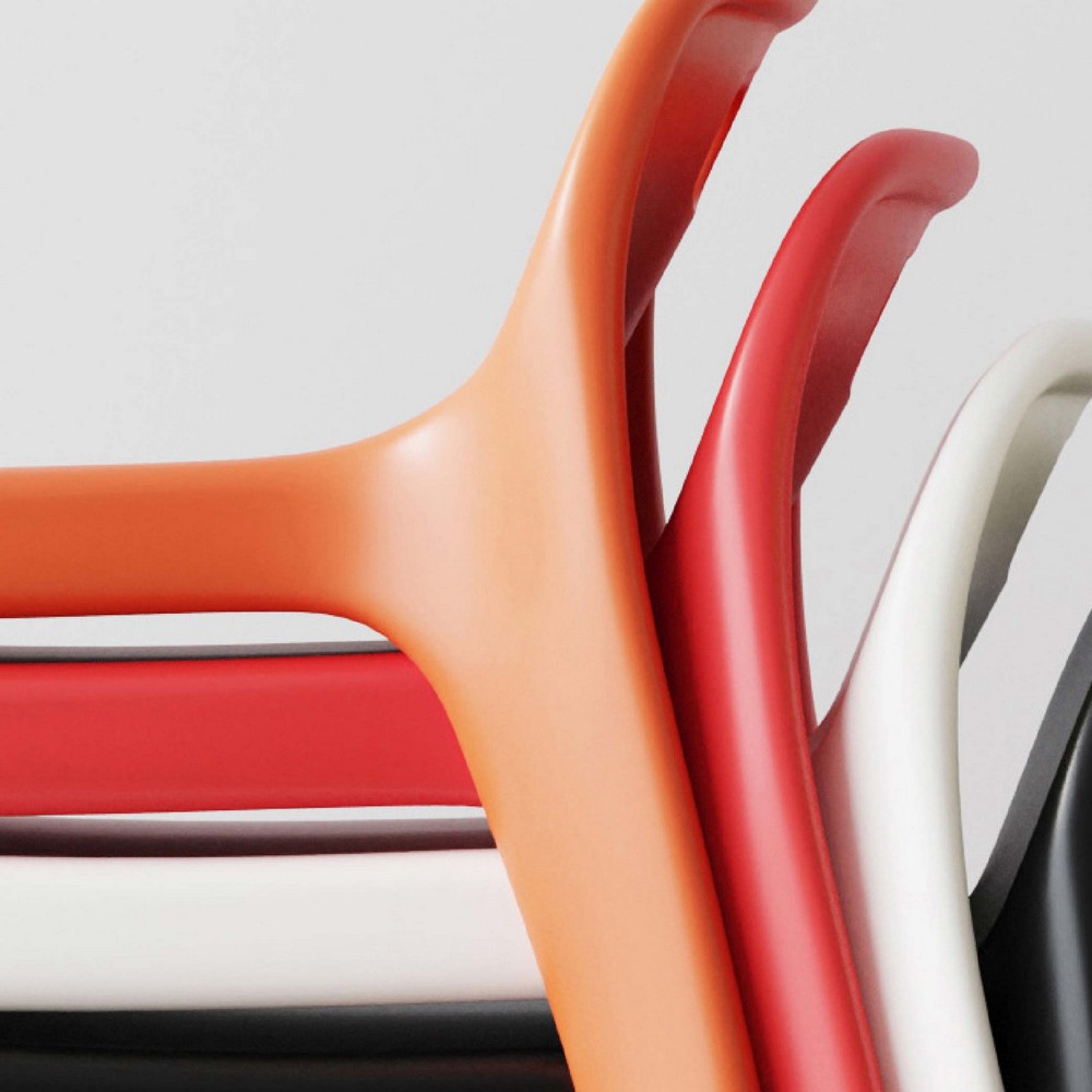 เก้าอี้สไตล์นอร์ดิก เก้าอี้ตกแต่งร้าน เก้าอี้ทานอาหาร สีสันสวยงาม แข็งแรง