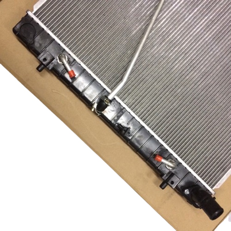 หม้อน้ำ TOYOTA COMMUTER(คอมมูเตอร์) 2ท่อ เครื่องดีเซล ปี2010-2014 เกียรออโต้ (ไฟเบอร์+อลูมิเนียม) ประกัน 6เดือน