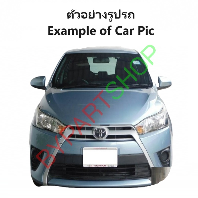 บังโคลน/แก้มข้าง TOYOTA YARIS(ยารีส) มีรูไฟ ปี2013-2017 (เหล็กดำ ยังไม่ทำสี) -ราคาต่อข้าง-