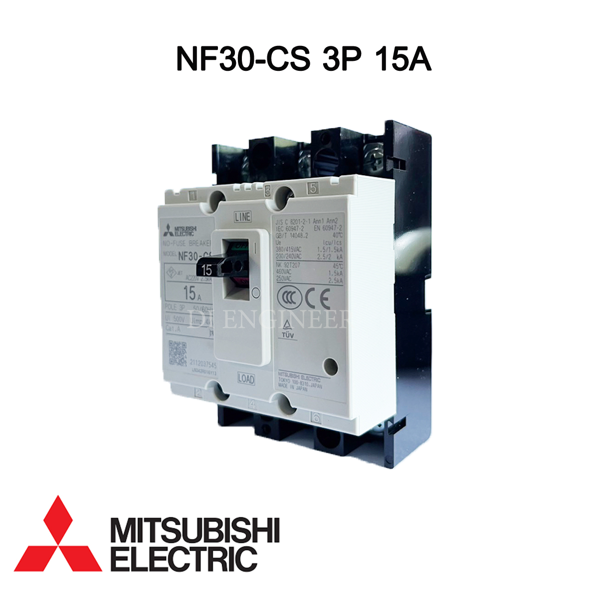Mitsubishi NF30-CS 3P 15A