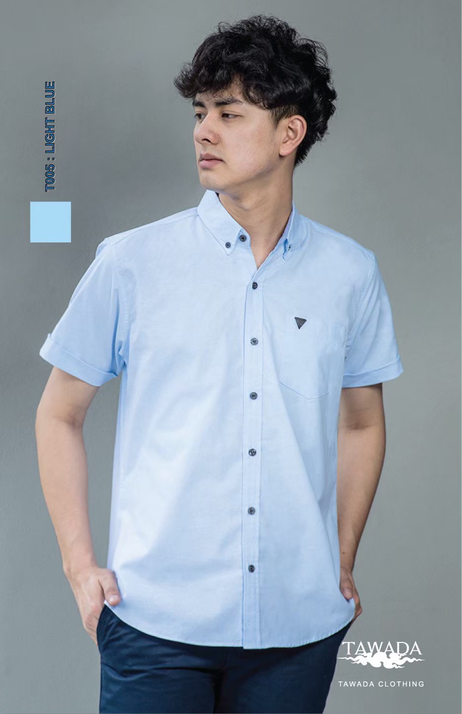 T005 แขนสั้น คอปก