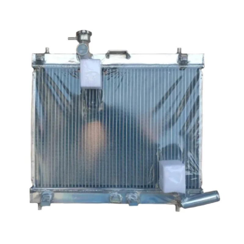 หม้อน้ำ TOYOTA YARIS(ยาริส) Gen2 ท่อล่างงอ หนาพิเศษ 26มิล ปี2013-2016 เกียรออโต้ (อลูมิเนียมทั้งใบ) (10017/26PP)