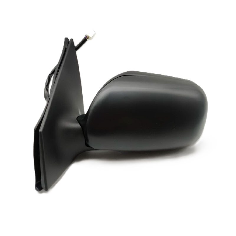 กระจกมองข้าง TOYOTA VIOS(วีออส) โฉมแรก รุ่นปรับไฟฟ้า 3สาย สีดำ(งานไม่ทำสี) ปี2003-2006 -ราคาต่อข้าง-