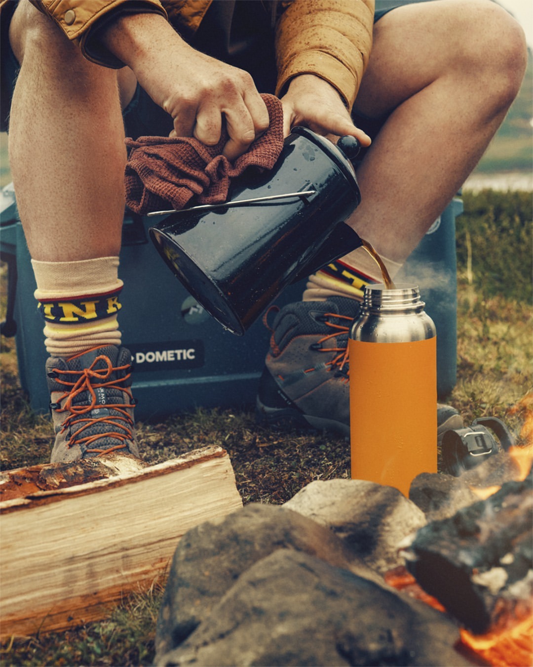 Dometic Thermo Bottle สี Lagune, 1200 ml. แก้วน้ำ ขวดน้ำเก็บความร้อน-ความเย็น ขนาด 1200 มล.