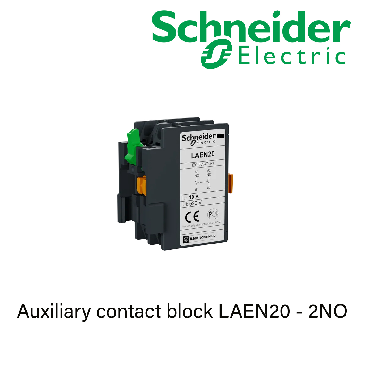 Schneider Auxiliary Contact Block LAEN20