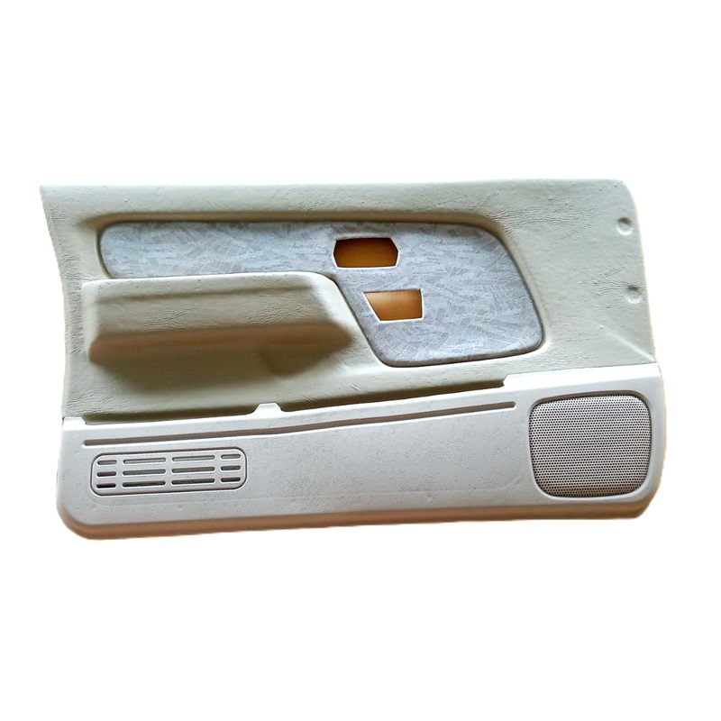 แผงนวมประตูรถยนต์ NISSAN FRONTIER(ฟอนเทียร) โฉมตาลึก/ตาเต็ม/ตาการ์ตูน รุ่นปรับไฟฟ้า สีครีม ปี1998-2005 -ราคาต่อข้าง-