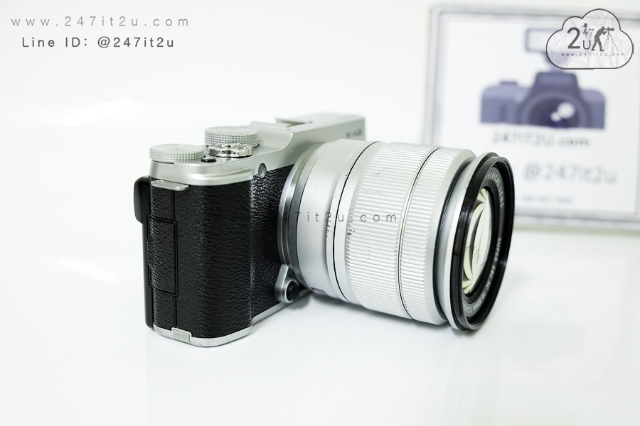 กล้อง Fujifilm X-A2 พร้อมเลนส์ 16-50 mm f3.5-5.6 OIS II สีเงิน