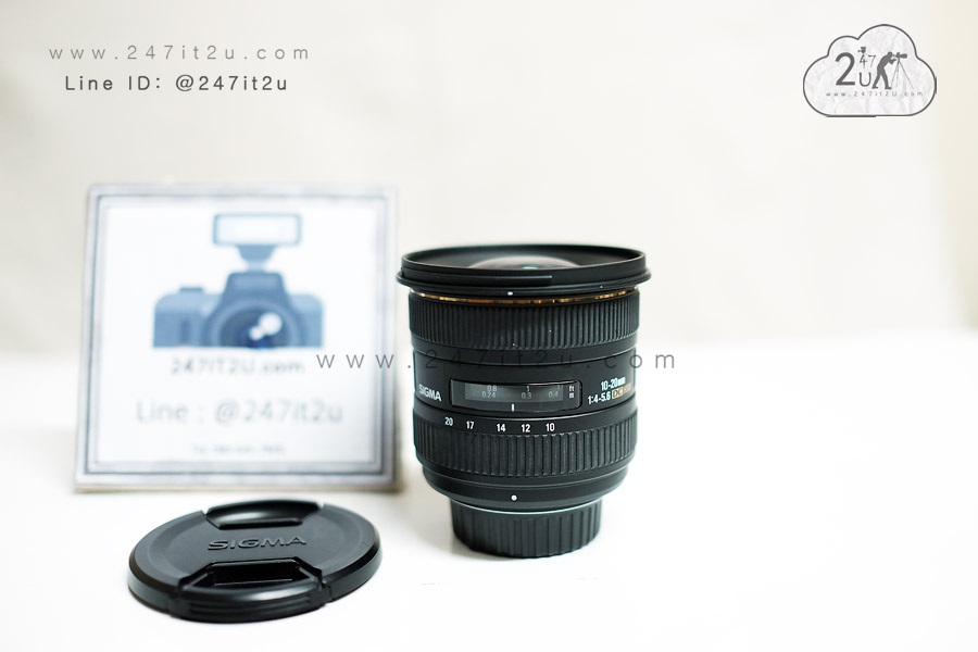 เลนส์ Sigma 10-20mm f4-5.6 is DX-DC for nikon