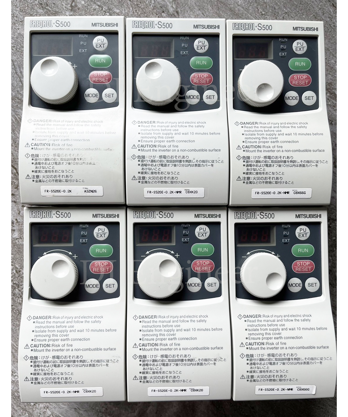 Mitsubishi Inverter FR-S520-0.2K (Secondhand)