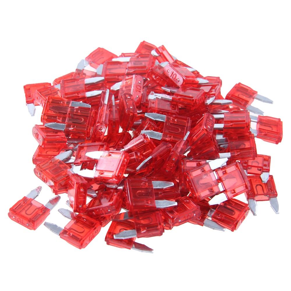 ฟิวส์มินิ10 แอมป์ 10 ตัว Small Size Type (Fuse Mini )