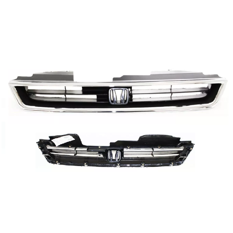 หน้ากระจัง HONDA ACCORD(แอคคอร์ด) G5 รุ่นไฟท้ายสองก้อน ขอบโครเมียม ไม่มีโลโก้ ปี1996-1997 (รหัส:AC'96)