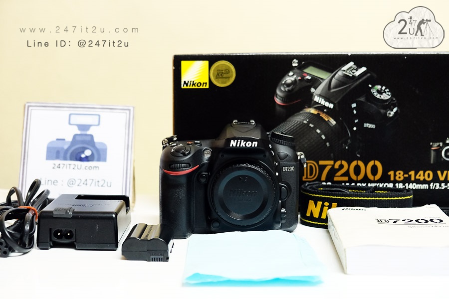 กล้อง Nikon Body D7200