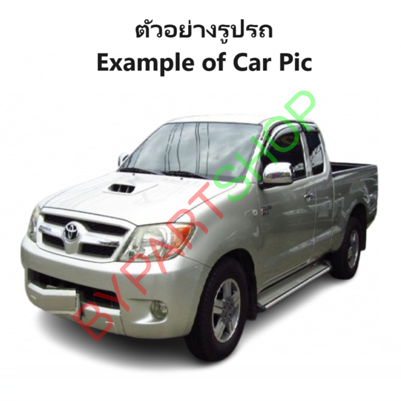 กันชนท้าย TOYOTA VIGO(วีโก้) Gen1,2 / VIGO CHAMP(วีโก้ แชมป์) ทรงห้าง ชุบโครเมียม ปี2004-2014 (ครบชุด) (AC-440, KV-107)