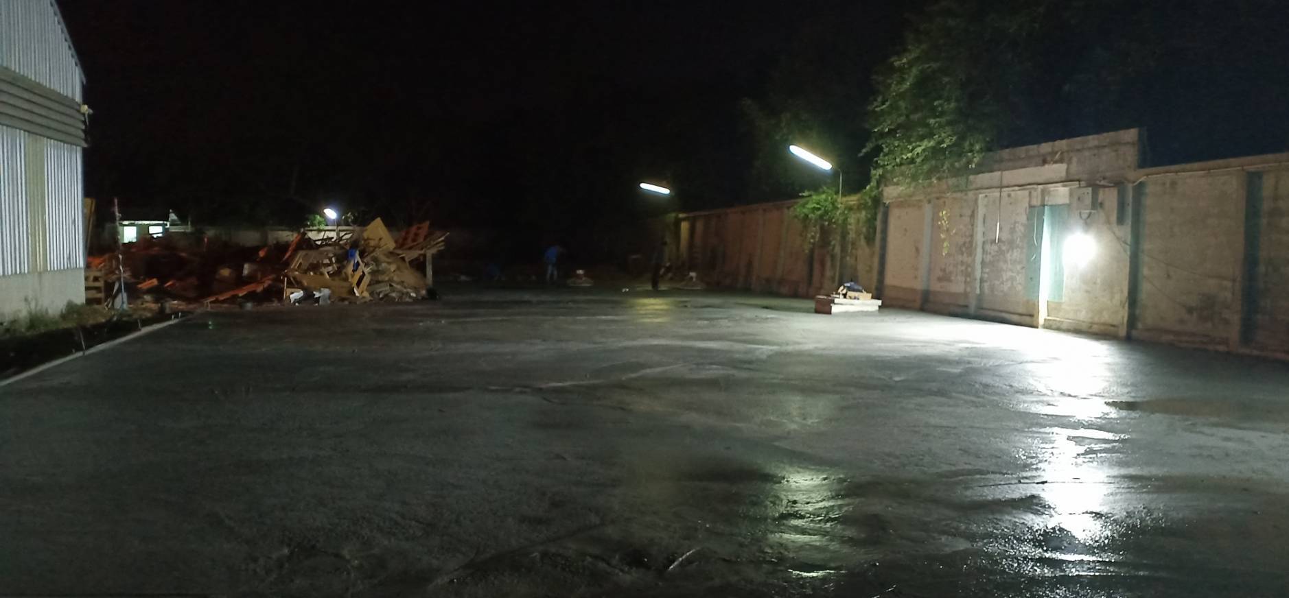 หน้างานบางเสาธง 660 ตรม.