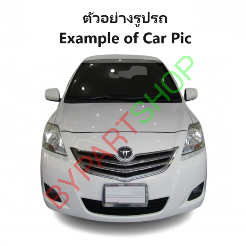 หม้อน้ำ TOYOTA VIOS(วีออส) Gen2 หนาพิเศษ 26มิล ปี2007-2012 เกียรออโต้ (อลูมิเนียทั้งใบ) (O.E.M ประกัน 6เดือน)