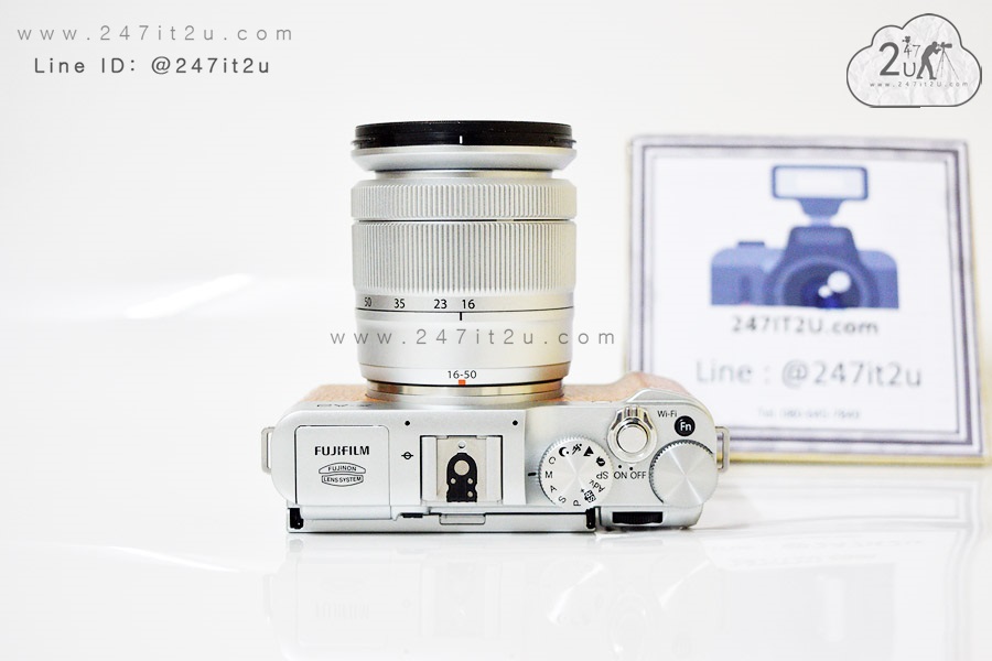 กล้อง Fujifilm X-A2+เลนส์ 16-50 mm f3.5-5.6 OIS II สีส้ม