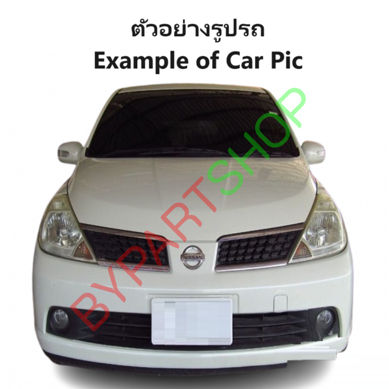 ไฟตัดหมอก/ไฟสปอร์ตไลท์ NISSAN TIIDA(ทีด้า) รุ่นแรก ฝาครอบดำ ปี2005-2007 (ครบชุด) (รับประกัน 6เดือน) (NS073)