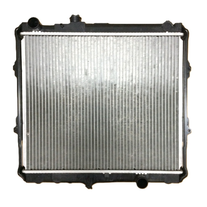 หม้อน้ำ TOYOTA D4D(ดีโฟร์ดี) 2WD ไม่มีฝา(เติมที่พักน้ำ) หนาพิเศษ 36มิล ปี2001-2004 เกียรกระปุก (O.E.M ประกัน 6เดือน)