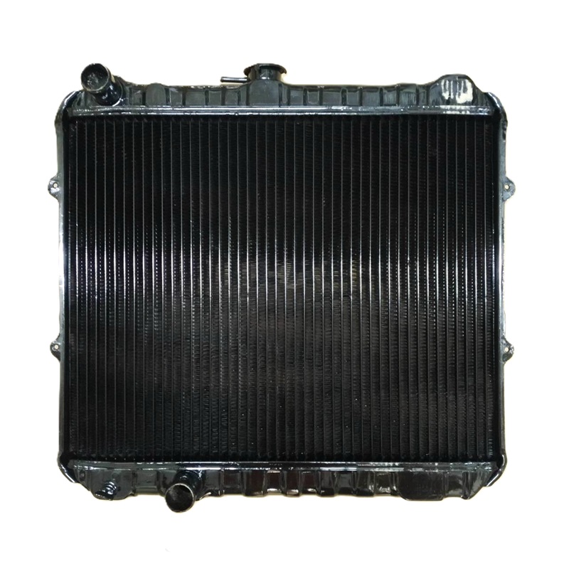 หม้อน้ำ TOYOTA LN50/LN56/LN65(โฉมฮีโร่) เท่านั้น เกียรกระปุก (เหล็กทองแดงทั้งใบ) (O.E.M ประกัน 6เดือน)