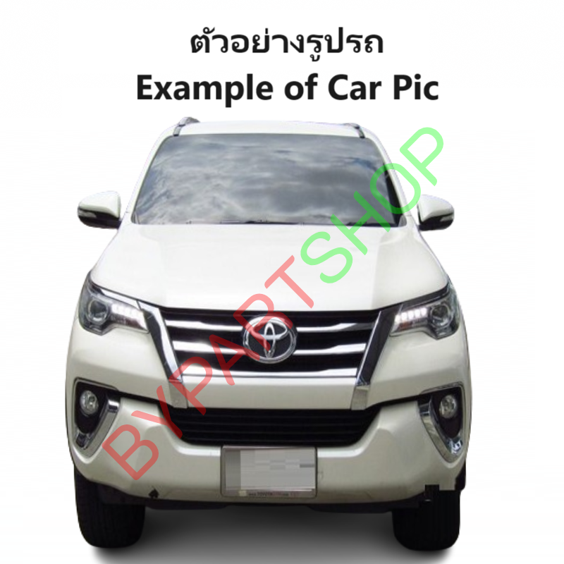 กระจกมองข้าง TOYOTA FORTUNER(ฟอจูนเนอร์) โฉมปี15 รุ่นปรับ+พับไฟฟ้า มีไฟเลี้ยว มีไฟส่องพื้น 8สาย (ไม่รวมฝาหลัง) ปี2015-2018 -ราคาต่อข้าง-