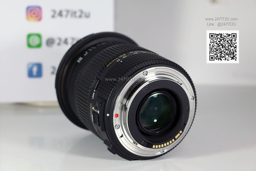 เลนส์ Sigma 17-50mm f/2.8 EX DC OS HSM (Canon)