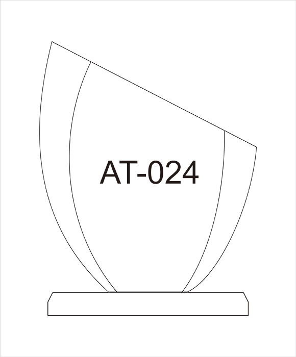 Code: AT-024 โล่อะคริลิค ความสูงตัวโล่ 6 -8 นิ้ว ความหนาอะคริลิค 15 มม. พร้อมเลเซอร์ข้อความและโลโก้ ลงสีได้ไม่เกิน 2 สี ***ราคาเริ่มต้นที่ 660 บาท***