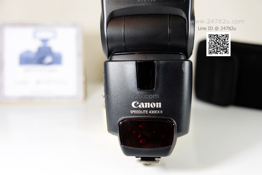 Flash canon 430EX II สภาพดีแถมกระเป๋า