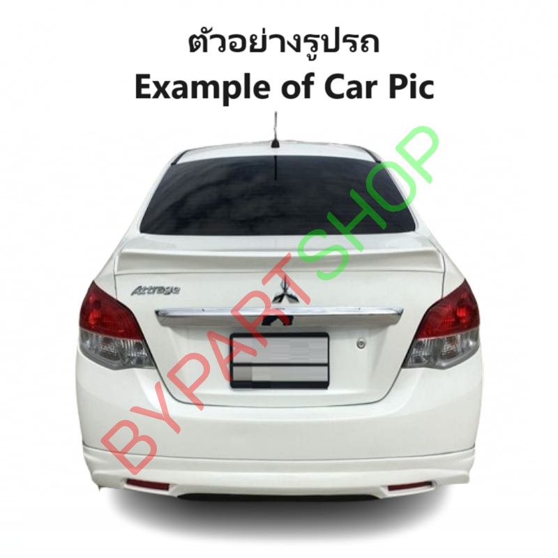 -แท้ศูนย์- ฝาครอบกระจกมองข้าง MITSUBISHI ATTRAGE(แอททราจ) สีขาวมุข ปี2013-2016 -ราคาต่อข้าง-