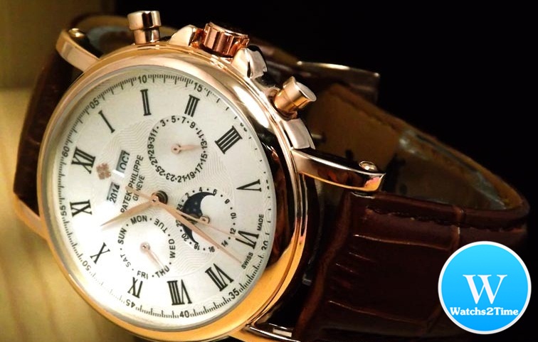 นาฬิกา Patek Philippe Men Grand Complications 43 mm. PinkGold