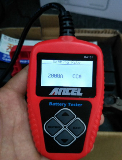 เครื่องวิเคราะห์ประสิทธิภาพแบต รุ่น BA-101