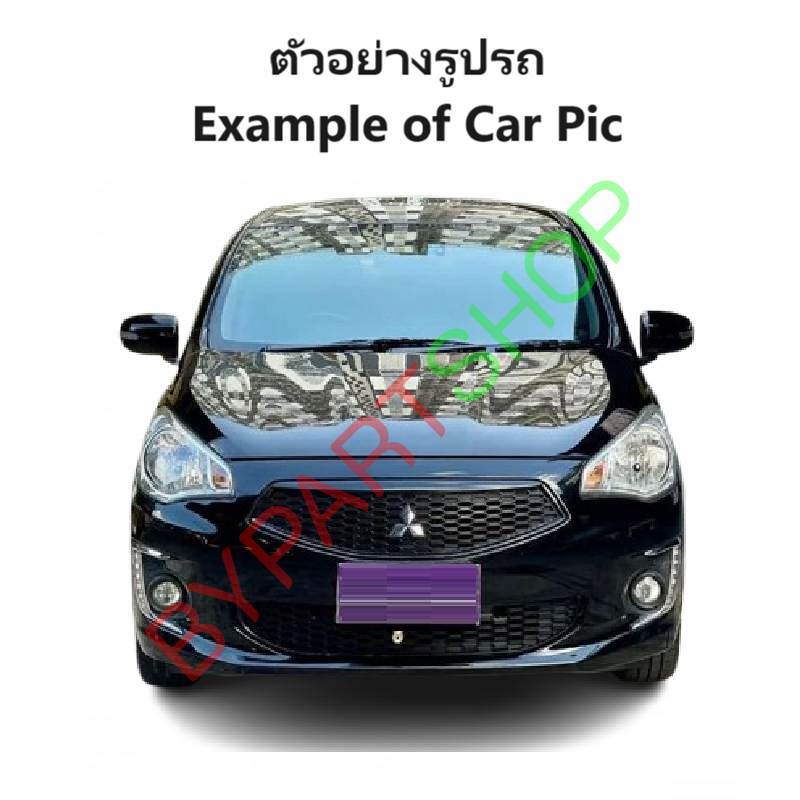 กระจกในเก๋ง/กระจกมองหลัง MITSUBISHI MIRAGE(มิราจ)/ATTRAGE(แอททราจ) เลนส์ตัดแสง ปี2013-2018 (งานแท้ O.E.M)