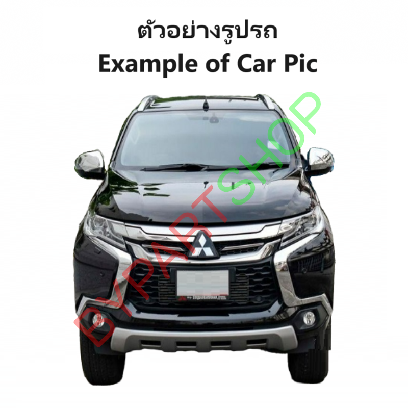 หน้ากระจัง MITSUBISHI PAJERO(ปาเจโร่) ชุบโครเมียม ไม่มีโลโก้ ปี2015-2018 (รหัส:PAJERO'15)