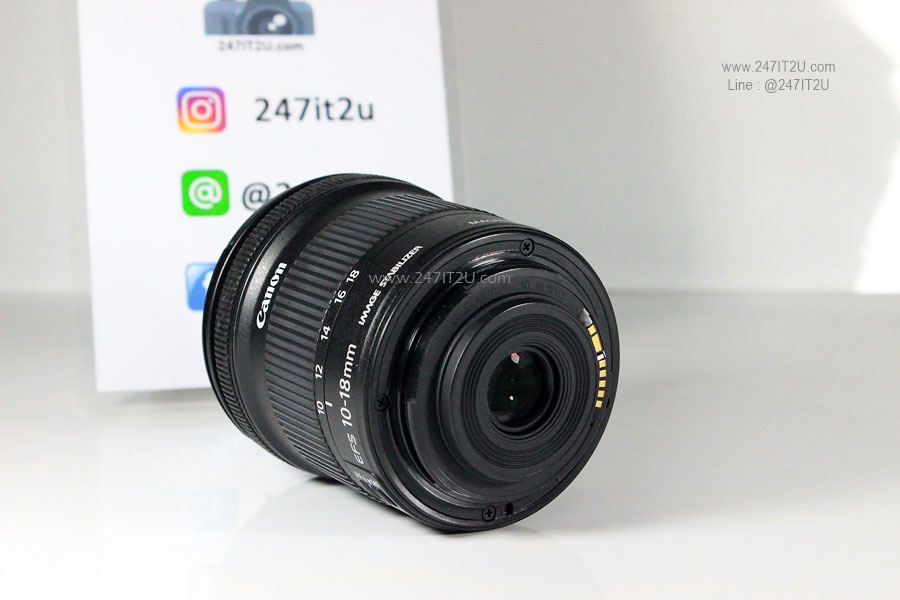 เลนส์ Canon lens EF-S 10-18mm f4.5-5.6 IS STM