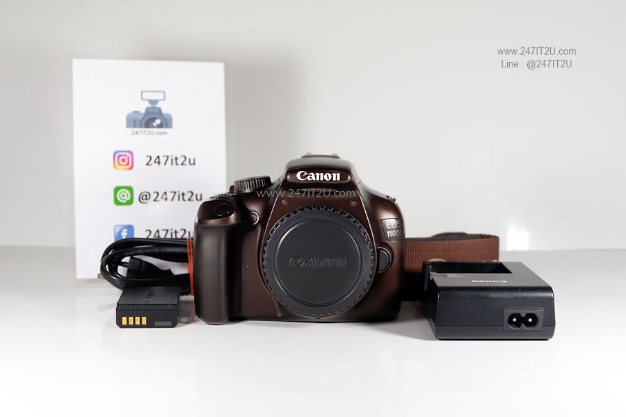 ขาย Body กล้อง Canon 1100D สีน้ำตาล
