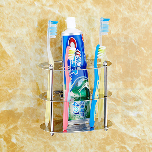 CASSA ที่ใส่แปรงสีฟัน ยาสีฟัน แสตนเลส ทรงกลม รุ่น C1M064-SS201-F01B