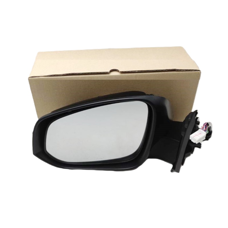 กระจกมองข้าง TOYOTA FORTUNER(ฟอจูนเนอร์) โฉมปี15 รุ่นปรับ+พับไฟฟ้า มีไฟเลี้ยว มีไฟส่องพื้น 8สาย (ไม่รวมฝาหลัง) ปี2015-2018 -ราคาต่อข้าง-