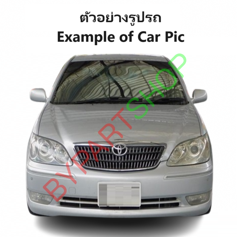 หน้ากระจัง TOYOTA CAMRY(คัมรี่)/ACV30 โฉมผู้นำ รุ่นที่2(ลายเส้นตั้ง) ชุบโครเมียม ไม่มีโลโก้ ปี2004-2006 (รหัส:CAMRY'05)