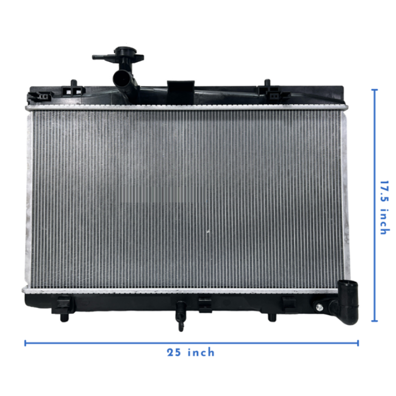 หม้อน้ำ TOYOTA VIOS(วีออส) Gen4 2NR แบบออยแยก ปี2017-2019 เกียออโต้ (กระปุกใส่ได้) (O.E.M ประกัน 6เดือน) (รหัส:10094)