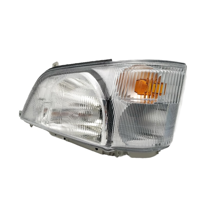 ไฟหน้า HINO DUTRO(ดูโทร่) โฉมที่2 รุ่นเลนส์ปรับมือ ปี2004-2008 (งานแท้ DEPO) -ราคาต่อดวง-