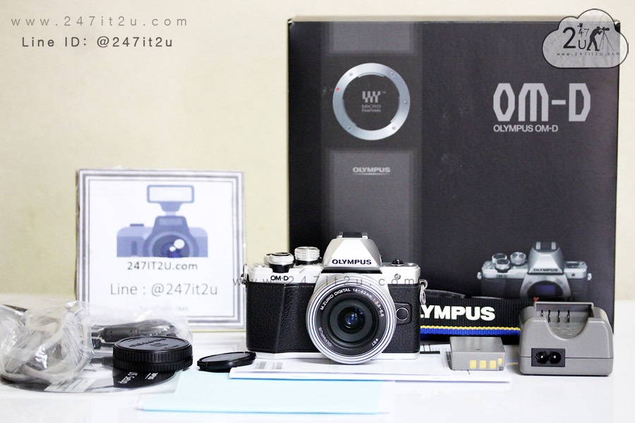 กล้อง Olympus OM-D EM 10 mark 2 +เลนส์ 14-42mm f3.5-5.6 สีซิลเวอร์