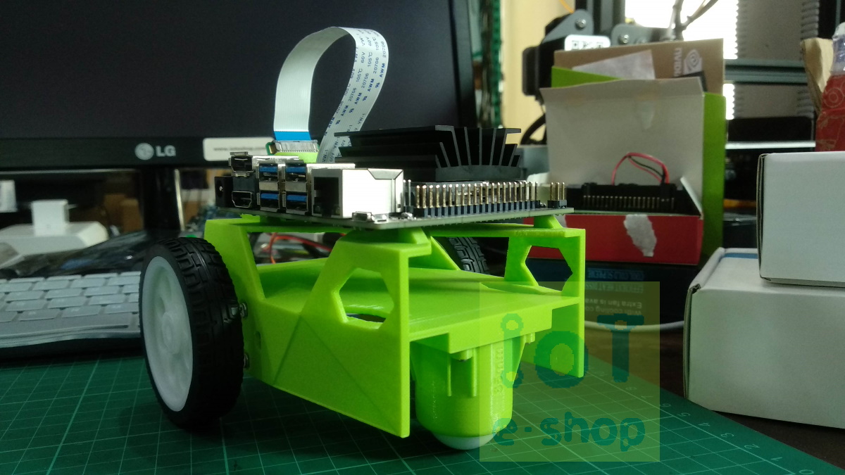 JetBot 3D Printed Kit สำหรับบอร์ด nvidia Jetson Nano
