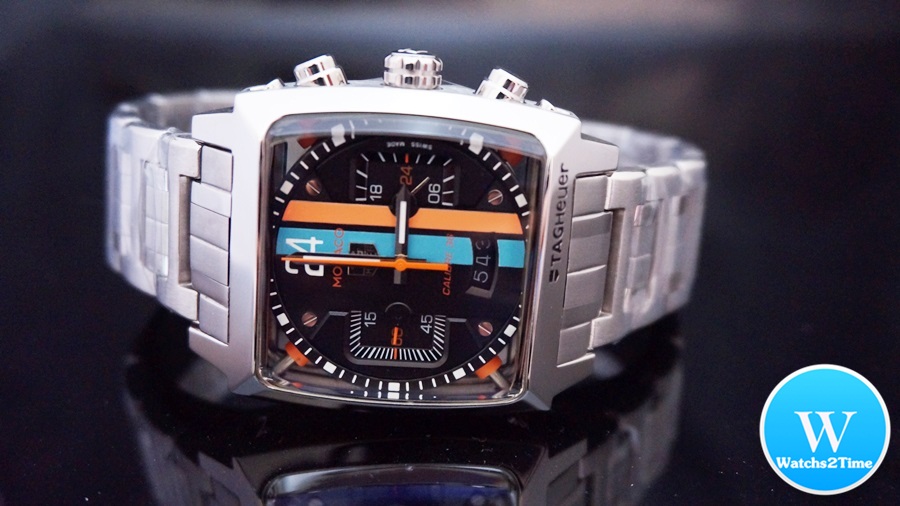 นาฬิกา TAG Monaco Calibre12 LS แสตนเลสสีเงิน