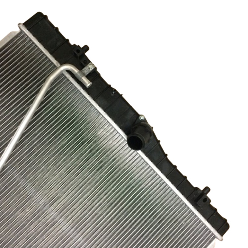 หม้อน้ำ TOYOTA COMMUTER(คอมมูเตอร์) 2ท่อ เครื่องดีเซล ปี2010-2014 เกียรออโต้ (ไฟเบอร์+อลูมิเนียม) ประกัน 6เดือน