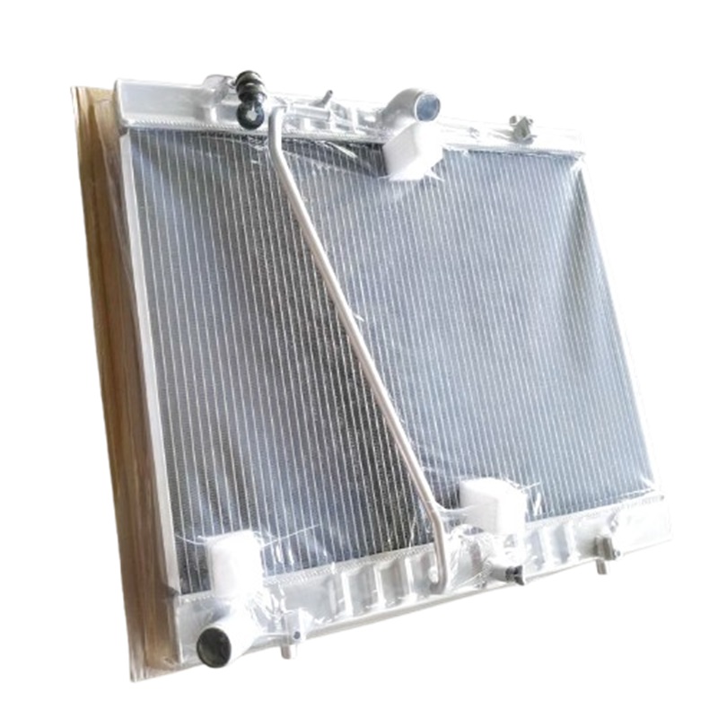 หม้อน้ำ TOYOTA COMMUTER(คอมมูเตอร์) 2ท่อ เครื่องเบนซิน หนาพิเศษ 32มิล ปี2005-2014 เกียรกระปุก (อลูมิเนียมทั้งใบ) ประกัน 6เดือน