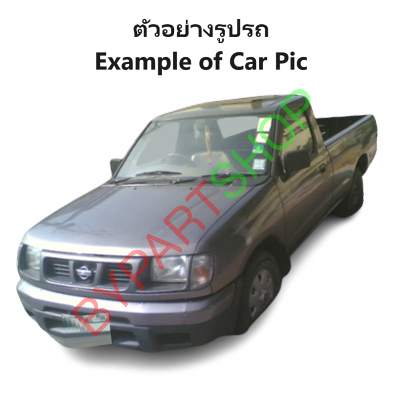 ฝาท้าย NISSAN FRONTIER(ฟอนเทียร) โฉมไฟตาลึก รุ่นเปิดข้าง เหล็กดำ(หนาเทียบแท้) ปี1998-2000 (รหัส:BIGM2000) -เลือกรูปแบบ-