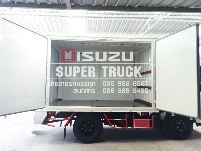 ISUZU NMR แบบตู้อลูมิเนียม (ช่วงต่อยาว 3เมตร)