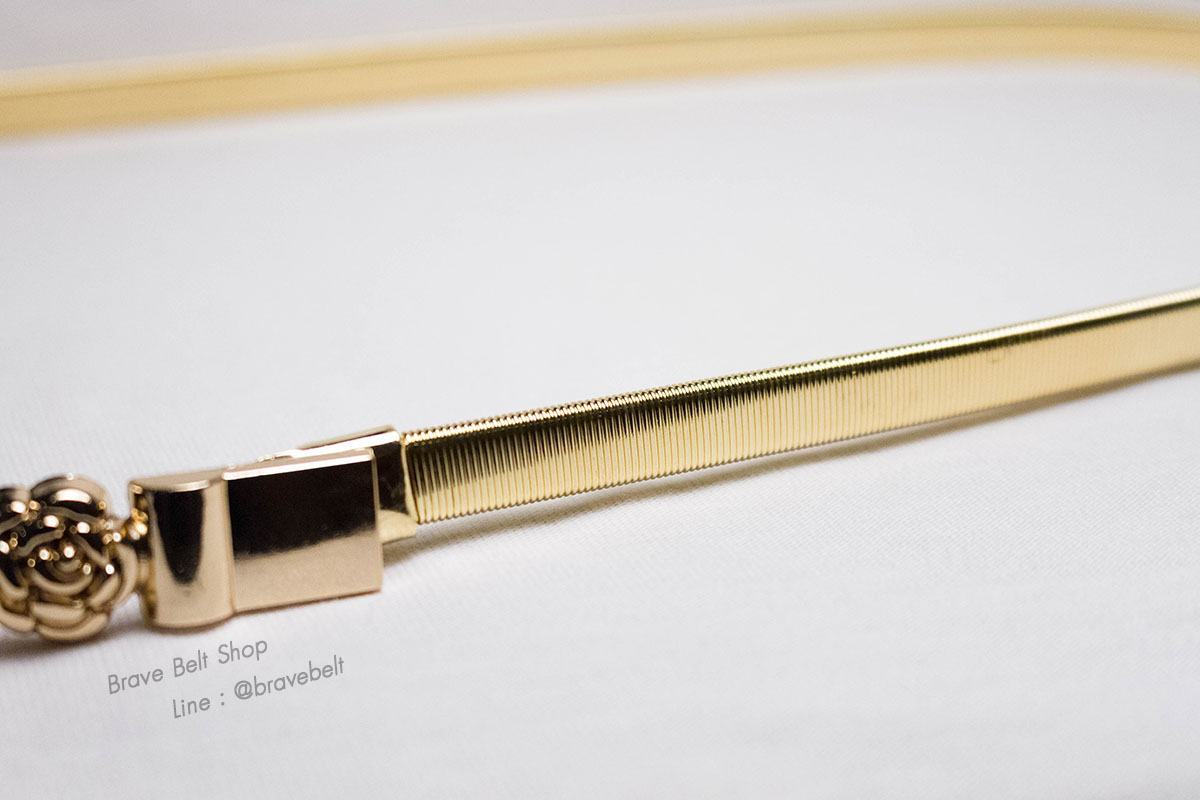 เข็มขัดสปริงรูปดอกไม้น่ารักสวยๆ