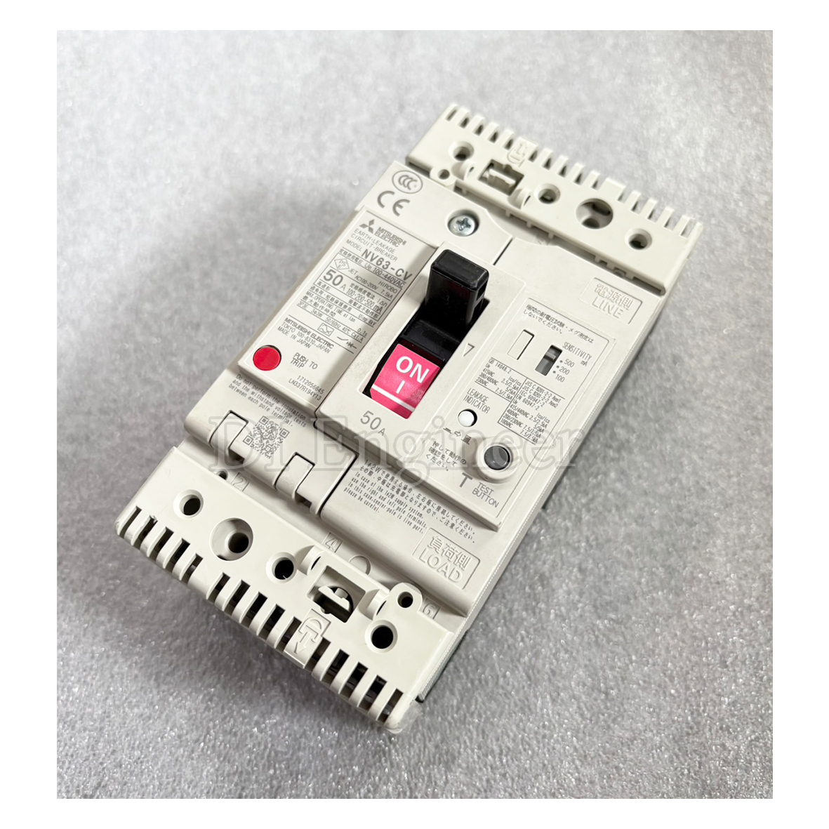 Mitsubishi ELCB NV63-CV 3P 50A (Secondhand)