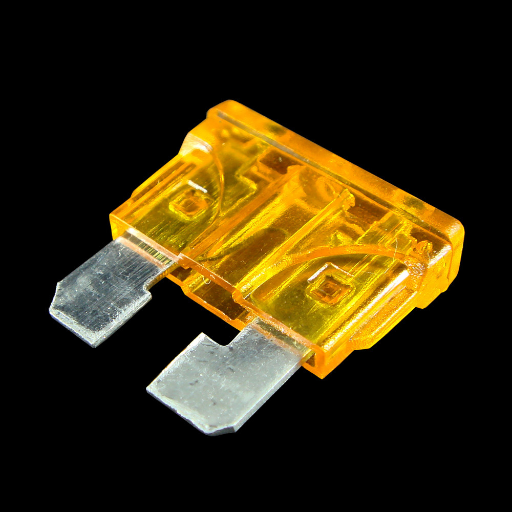 ฟิวส์สแตนดาส Standard Fuse 5 แอมป์ สีส้ม DC 9-32V.100 PCS.ต่อกล่อง