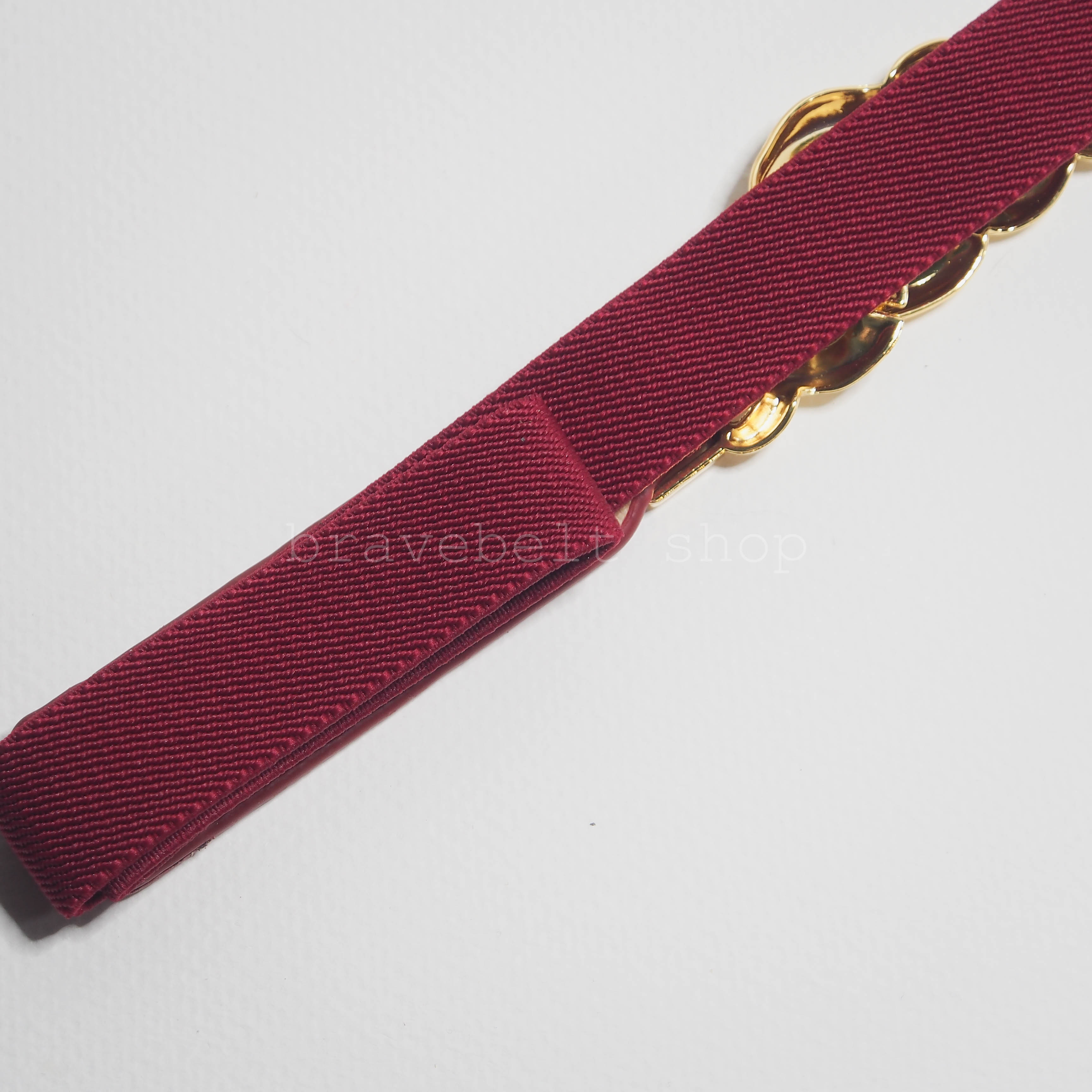 เข็มขัดยางยืดผู้หญิงเส้นเล็กน่ารัก ใส่กับชุดกระโปรงดูน่ารักมาก